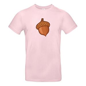 Herenshirt Eikel roze
