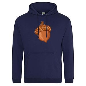 Hoodie heren Eikel navy