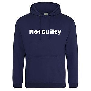Hoodie heren NotGuilty navy