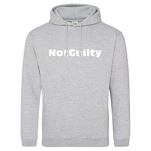 Hoodie heren NotGuilty grijs